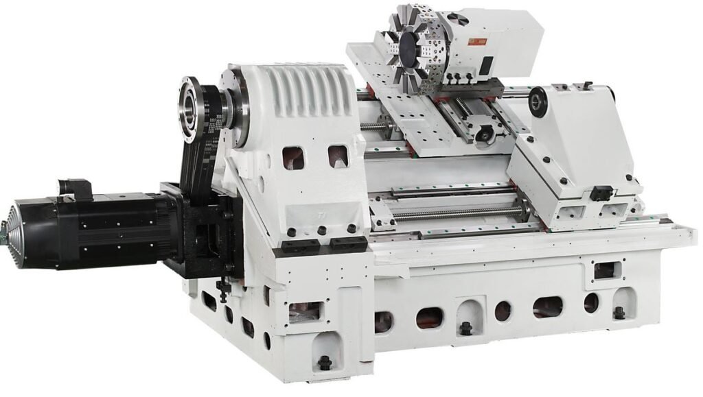 cnc slant bed lathe